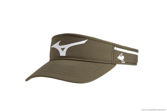 visera de abril ross unisexo 4H0PZ2435 accesorios capuletooliva-blanco(4u00) Mizuno Argentina