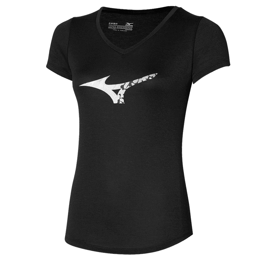 Camiseta Impulse Core Rb Mizuno Negra