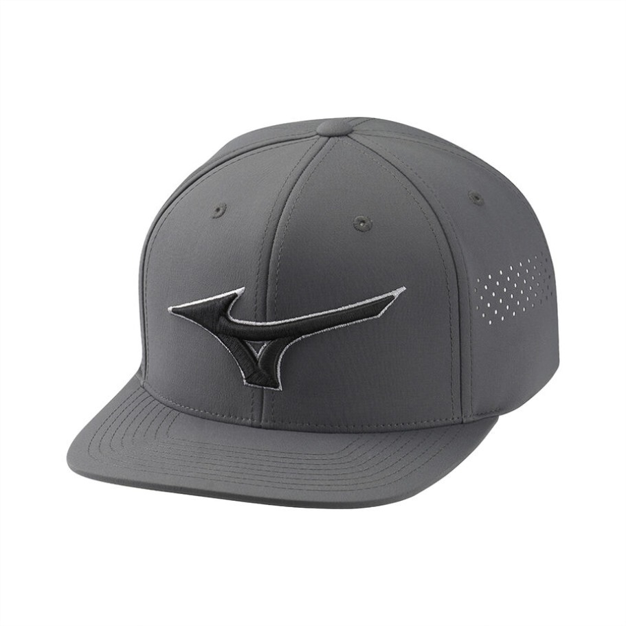 Tour Plana Snapback Mizuno Marron