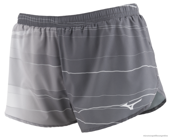 Pantalón corto deportivo ecológico imprimible de 2,5" mujer 4H0PZ359 vestir sombra tranquila (9i9i) Mizuno Sports