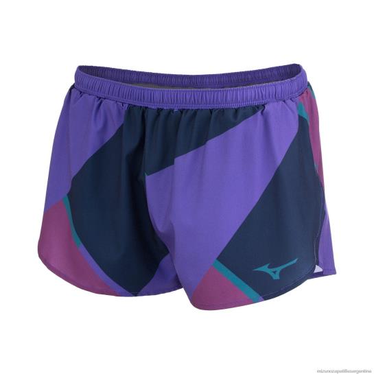 Pantalón corto imprimible de 2,5" mujer 4H0PZ273 vestir verónica (sm68) Mizuno Sports