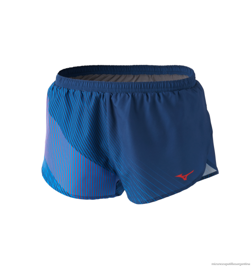 Pantalón corto imprimible de 2" hombres 4H0PZ277 vestir bandera-azul (pr42) Mizuno Sports