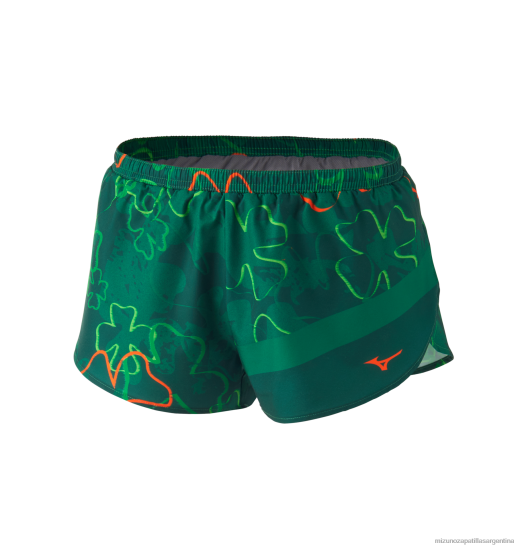Pantalón corto imprimible de 2" hombres 4H0PZ279 vestir paddygreen(sm73) Mizuno Sports