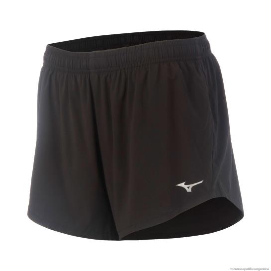 infinito 3.5" corriendo corto mujer 4H0PZ194 vestir negro(9090) Mizuno Sports