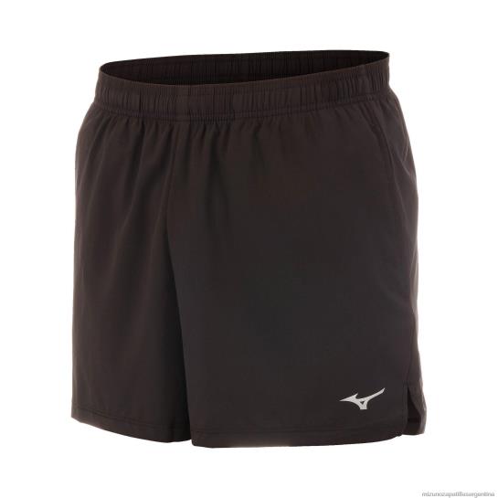 infinito 5" corriendo corto hombres 4H0PZ186 vestir negro(9090) Mizuno Sports