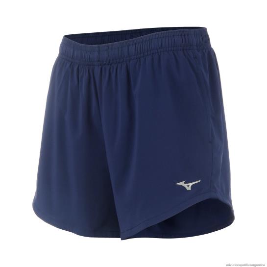 infinito 5" corriendo corto mujer 4H0PZ197 vestir medievalazul(meme) Mizuno Sports