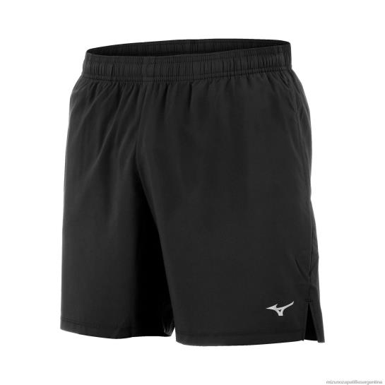 infinito 7" corriendo corto hombres 4H0PZ190 vestir negro(9090) Mizuno Sports