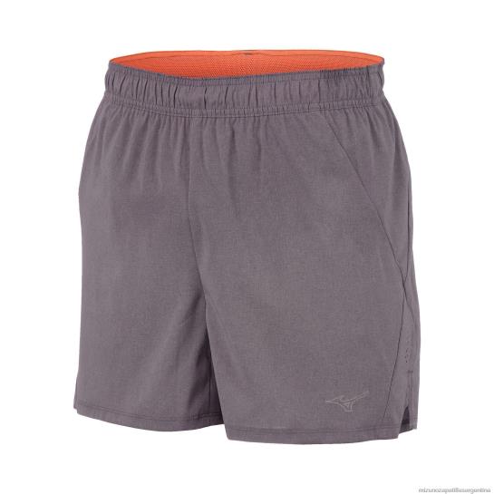 pantalón corto para correr alpha eco 5" hombres 4H0PZ333 vestir imán (9e9e) Mizuno Sports