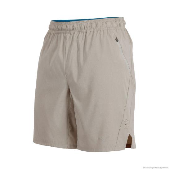pantalón corto para correr alpha eco 9" hombres 4H0PZ321 vestir vintagecaqui(8c8c) Mizuno Sports