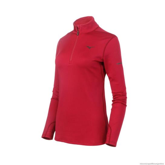 Breath Thermo Running media cremallera. mujer 4H0PZ287 vestir trébol(6161) Mizuno Sports