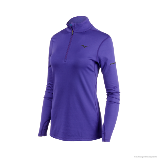 Breath Thermo Running media cremallera. mujer 4H0PZ289 vestir chaquetón(5858) Mizuno Sports