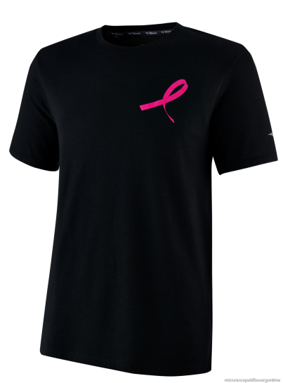 camiseta del proyecto cero hombres 4H0PZ373 vestir negro(9090) Mizuno Sports