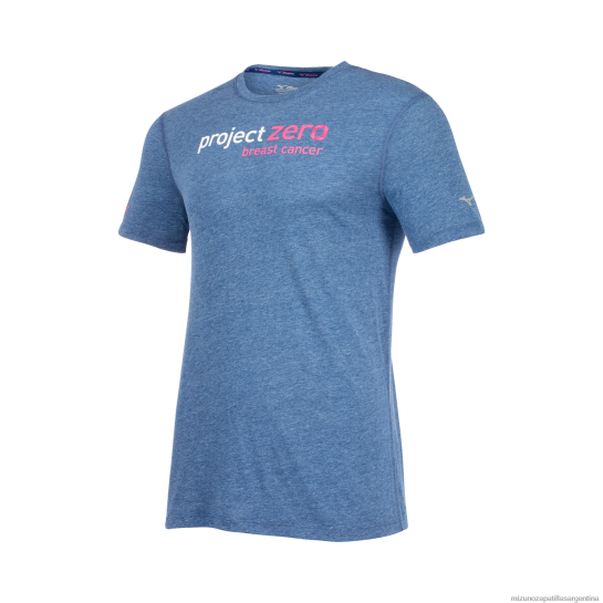 inspirar proyecto cero camiseta hombres 4H0PZ369 vestir inmuebleazul(5y5y) Mizuno Sports
