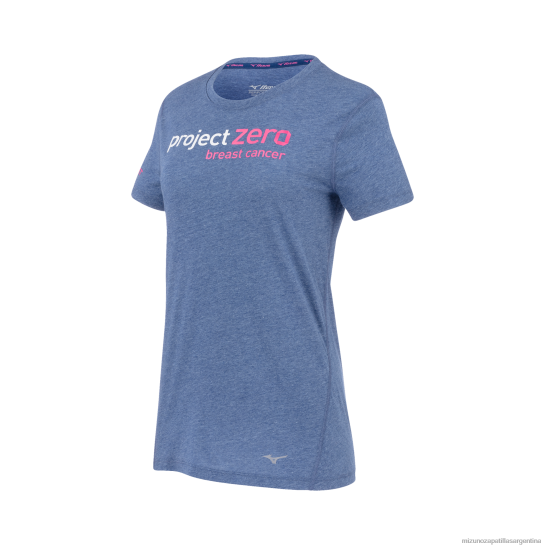 inspirar proyecto cero camiseta mujer 4H0PZ371 vestir inmuebleazul(5y5y) Mizuno Sports