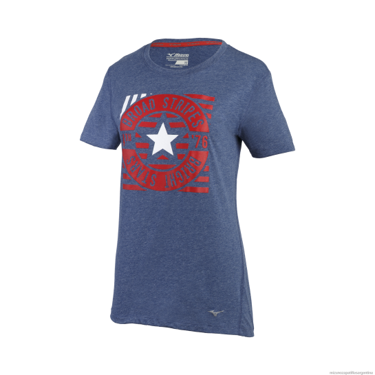 rayas anchas mujer 4H0PZ365 vestir inmuebleazul(5y5y) Mizuno Sports