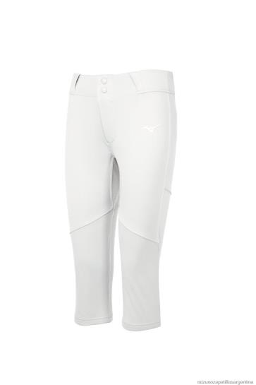 pantalón de softbol con ventilación aerodinámica mujer 4H0PZ1886 vestir blanco(0000) Mizuno Sports