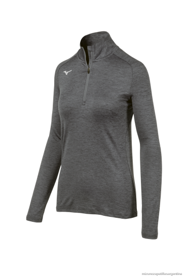 alfa 1/2 cremallera mujer 4H0PZ2060 vestir sombra tranquila (9i9i) Mizuno Sports