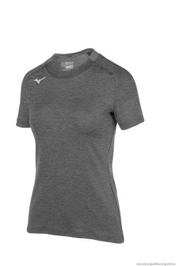 camiseta alfa de manga corta mujer 4H0PZ2083 vestir sombra tranquila (9i9i) Mizuno Sports