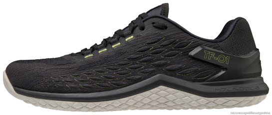 zapato de entrenamiento tf-01 hombres 4H0PZ2690 zapatos negro-gris(9091) Mizuno Zapatillas