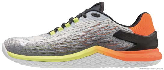 zapato de entrenamiento tf-01 hombres 4H0PZ2692 zapatos gris-naranja(9120) Mizuno Zapatillas