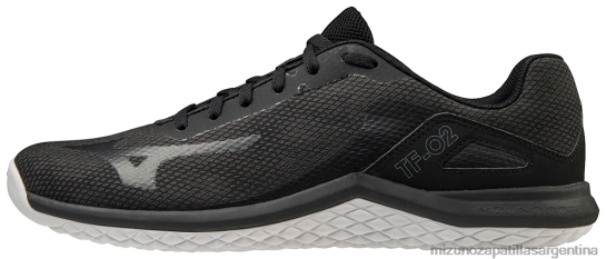 zapato de entrenamiento tf-02 hombres 4H0PZ2695 zapatos negro-gris(9091) Mizuno Zapatillas
