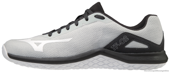 zapato de entrenamiento tf-02 hombres 4H0PZ2697 zapatos gris-negro(9190) Mizuno Zapatillas