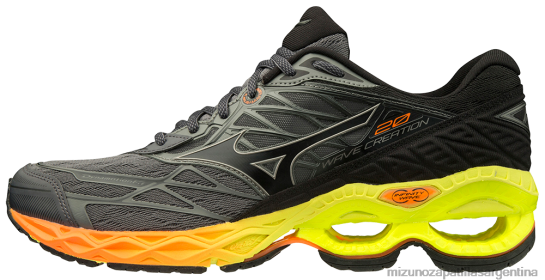 Zapatillas para correr Wave Creation 20. hombres 4H0PZ65 zapatos castillo-fantasma(9s97) Mizuno Zapatillas