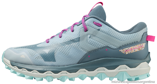 zapatilla trail running wave mujin 9 mujer 4H0PZ4 zapatos nomeolvides-nimbuscloud(5m0a) Mizuno Zapatillas