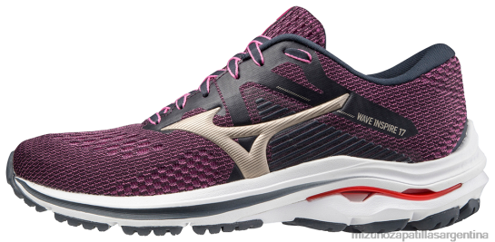 zapatillas para correr wave inspire 17 mujer 4H0PZ178 zapatos tinta china(5353) Mizuno Zapatillas