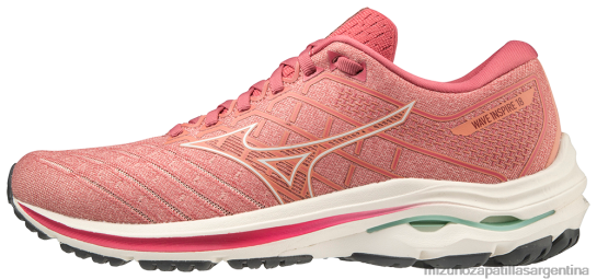 zapatillas para correr wave inspire 18 mujer 4H0PZ137 zapatos roseta-blancanieves(1u0d) Mizuno Zapatillas