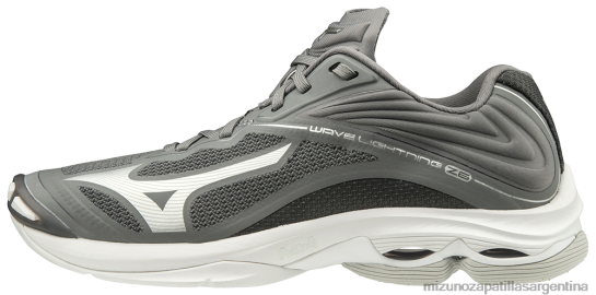 zapato de voleibol wave lightning z6 hombres 4H0PZ2208 zapatos gris(9191) Mizuno Zapatillas